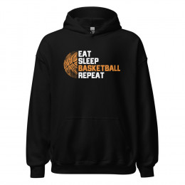 Eat Sleep Basketball Repeat - Unisex Hoodie