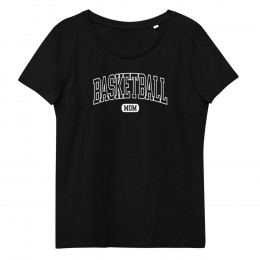 Basketball Mom - Women's Fitted Short Sleeve Tee